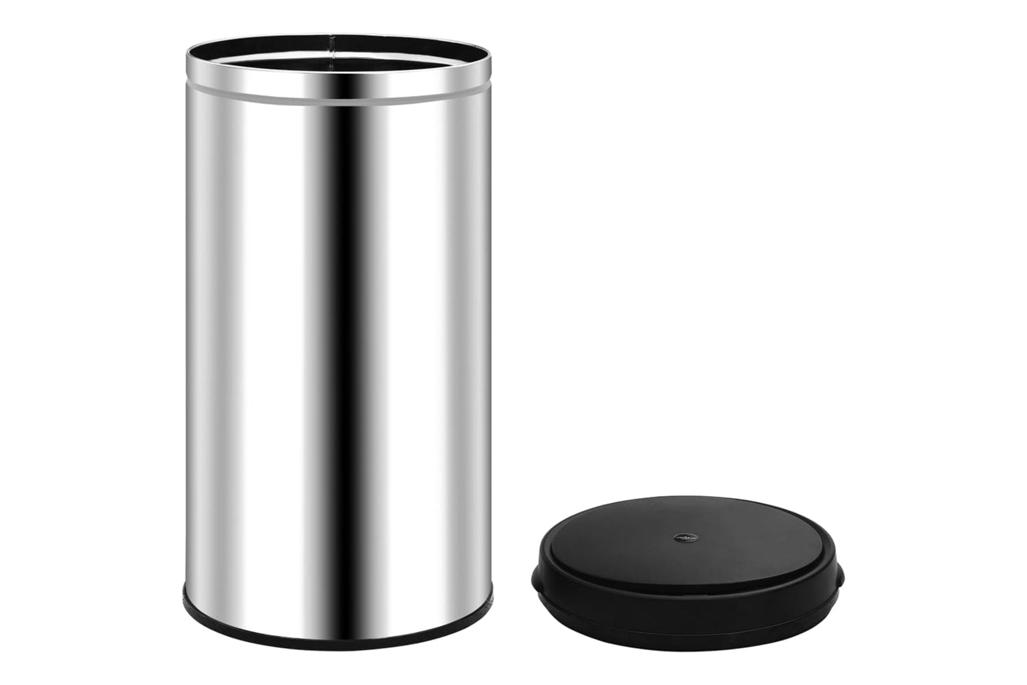 Vidaxl 322695 Automatic Sensor Dustbin 60 L Stainless Steel-4