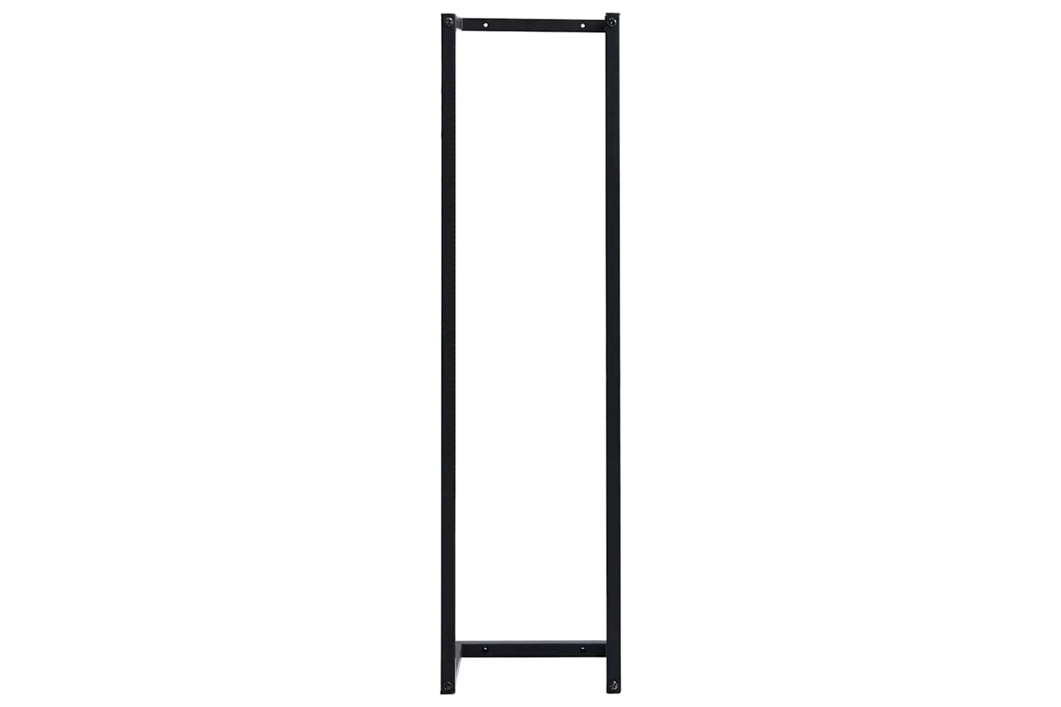 vidaXL 325918 Towel Rack Black 25x20x95cm Iron-3