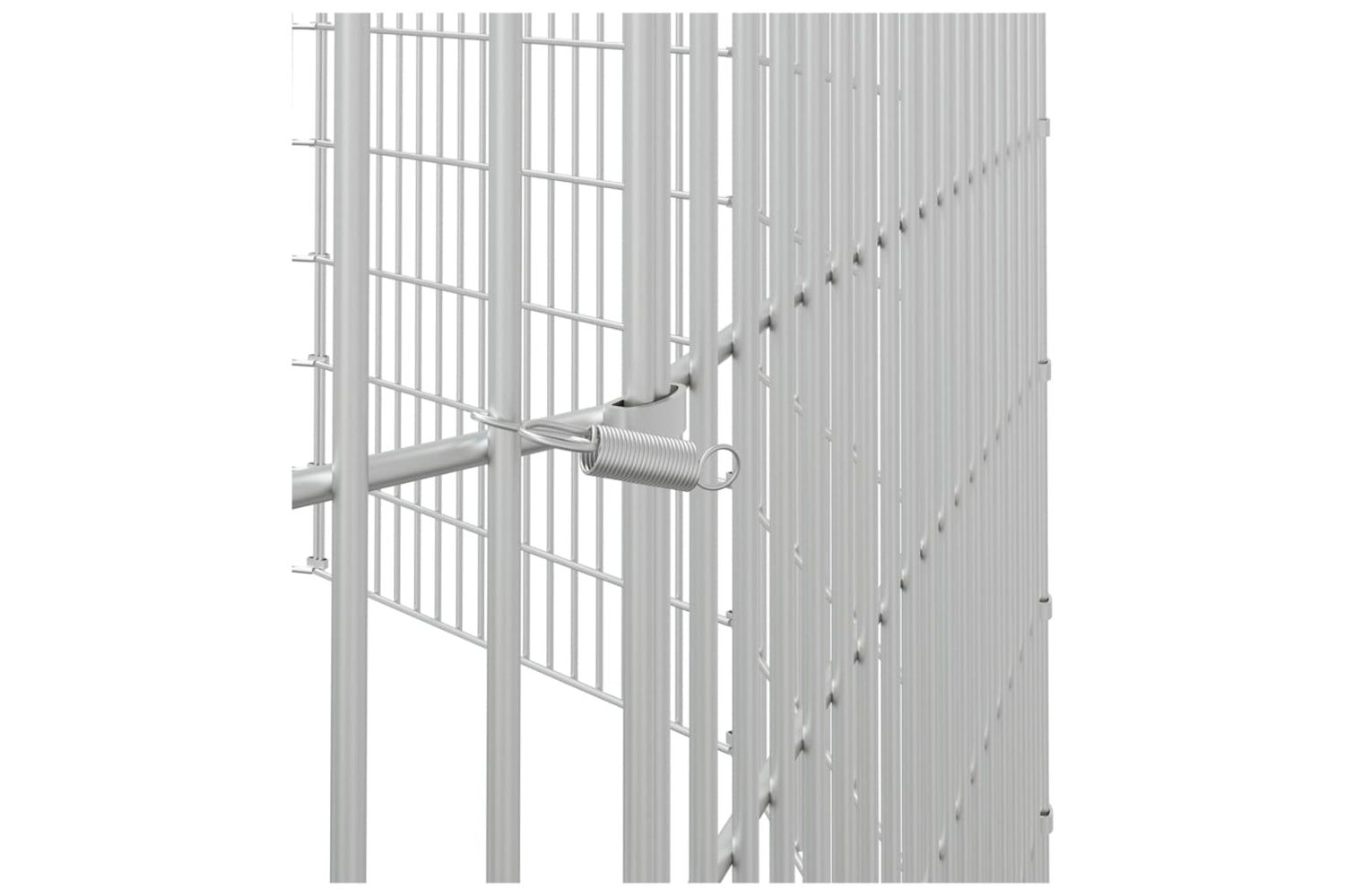 Vidaxl Free Range Animal Enclosure 12-panel 54x60 Cm Galvanised Iron-5