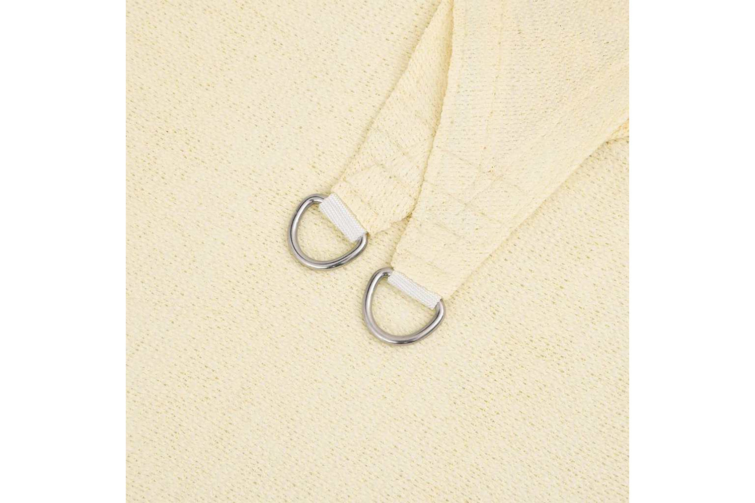 vidaXL 311184 Sunshade Sail 160 G/mÂ² Cream 3x5 M Hdpe-4