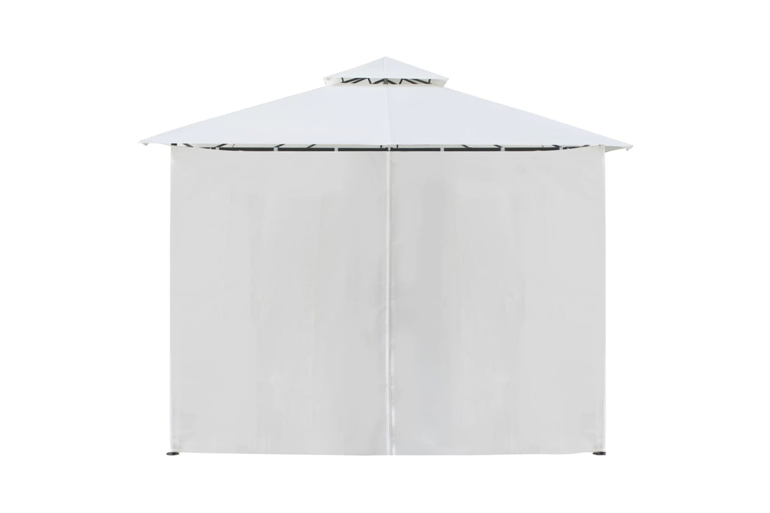 vidaXL 310073 Gazebo With Curtains 600x298x270cm White 180g/mÂ²-5
