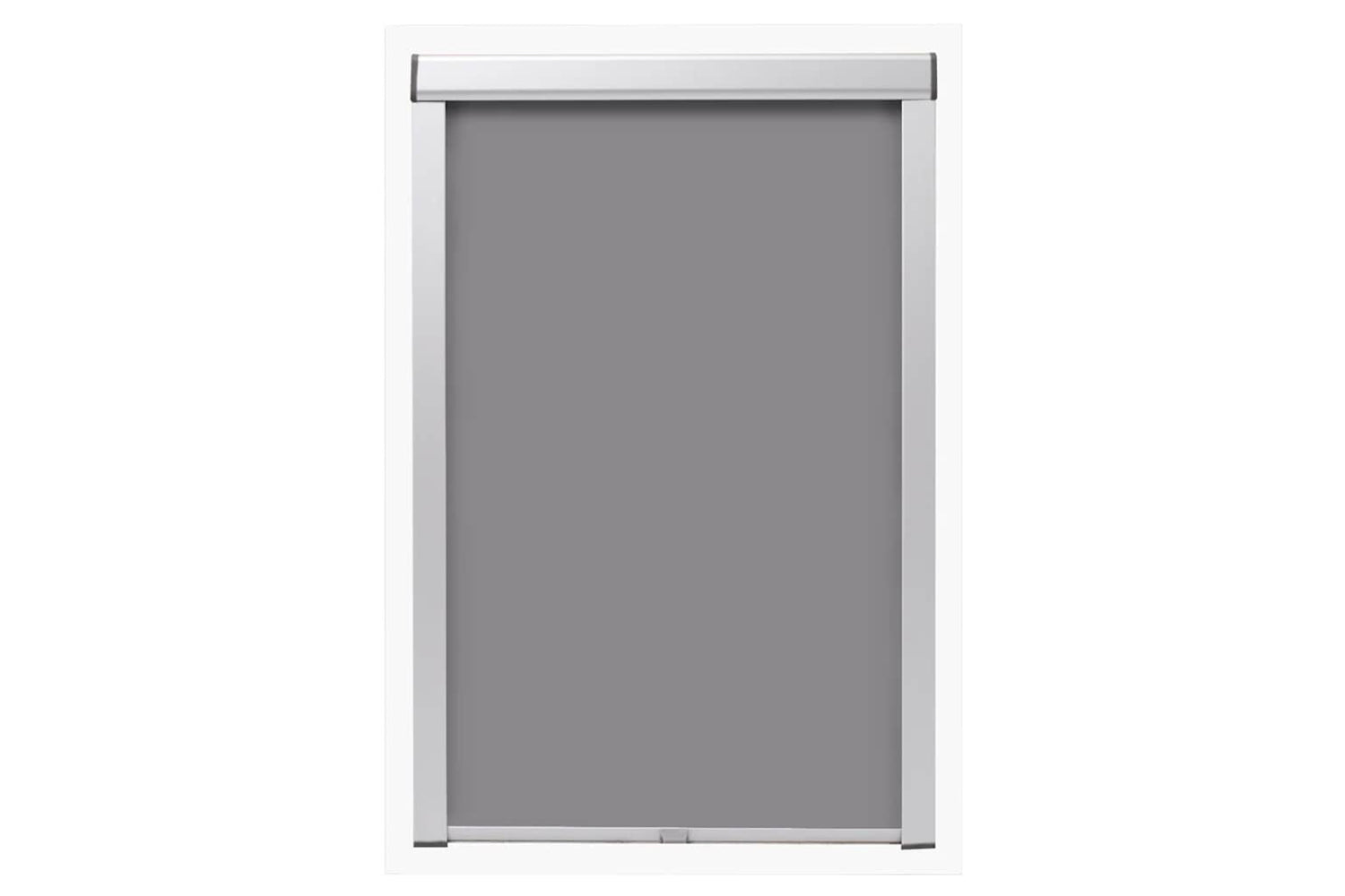 Vidaxl Blackout Roller Blind Grey Pk08-3