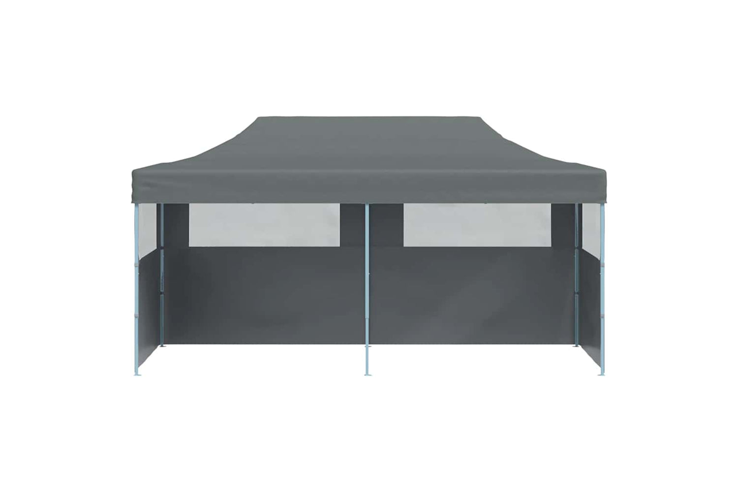 Vidaxl 44966 Folding Pop-up Partytent With Sidewalls 3x6 M Anthracite-4