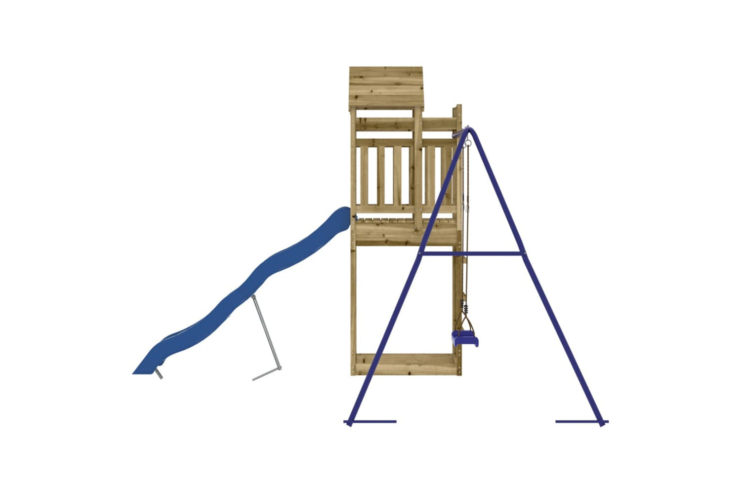 Vidaxl 3156951 Outdoor Playset Impregnated Wood Pine-5