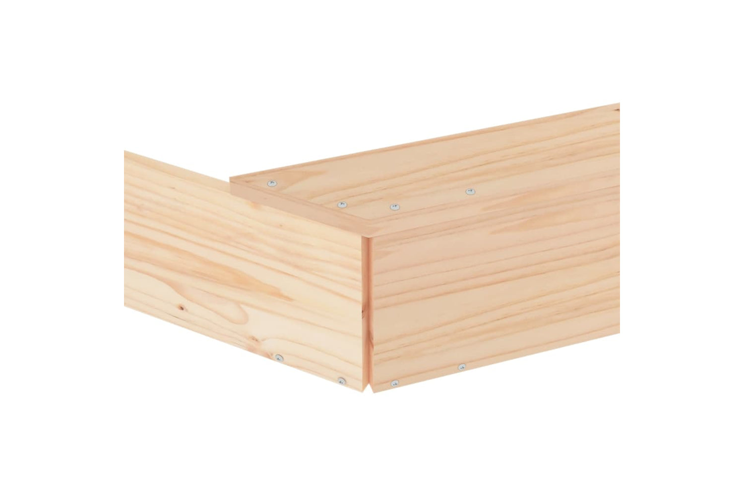 vidaXL 825023 Sandbox With Seats Octagon Solid Wood Pine-6