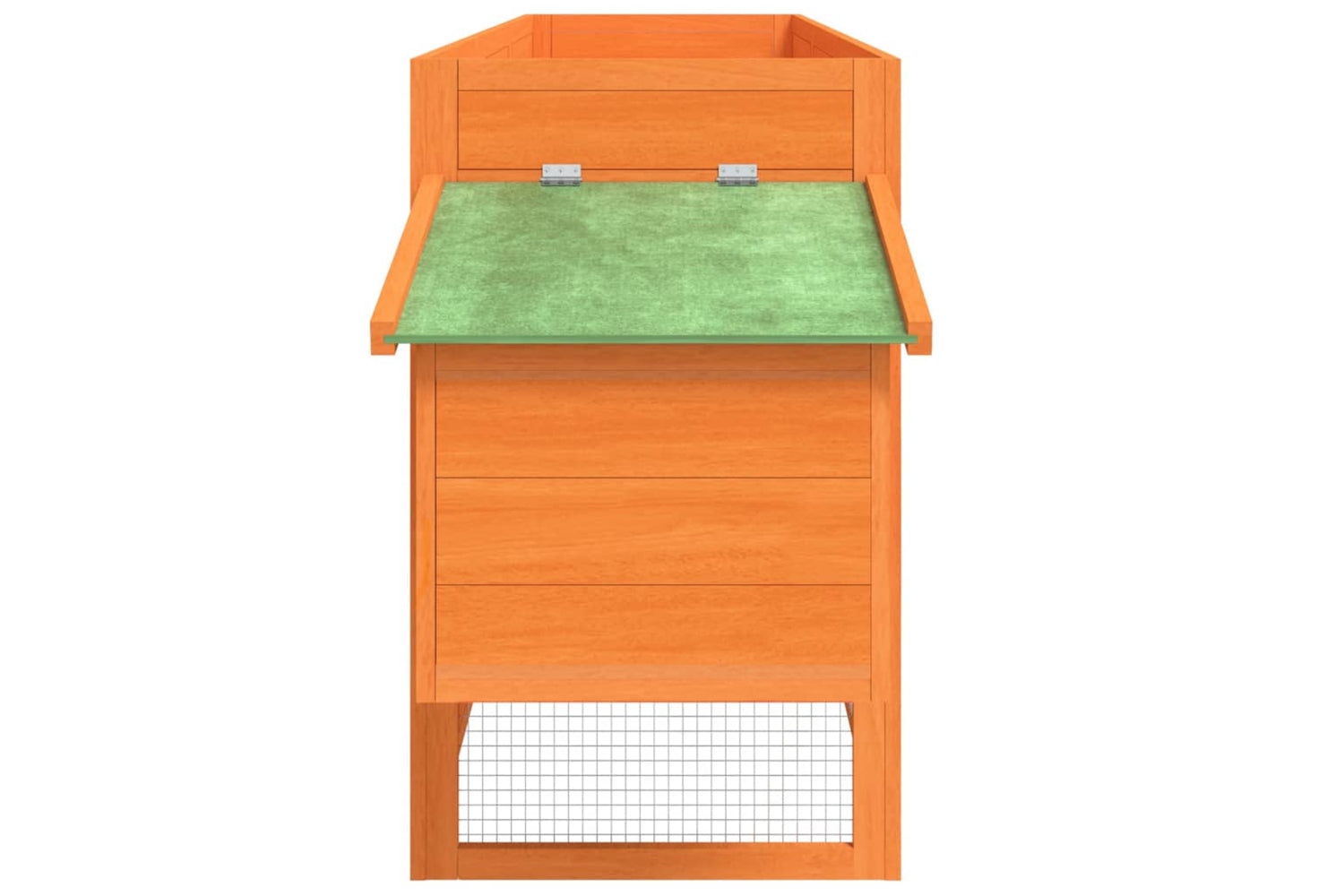vidaXL 172236 Chicken Coop Brown 204x50x84cm Solid Wood Pine-5