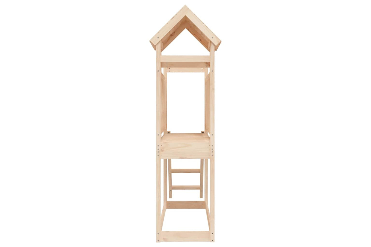 Vidaxl Outdoor Playset 53x110x214 Cm Solid Wood Pine-4