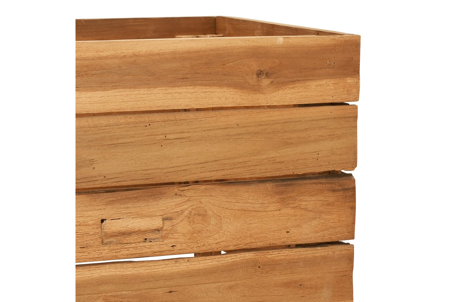vidaXL Raised Bed 150x40x38cm Recycled Teak Wood And Steel-6