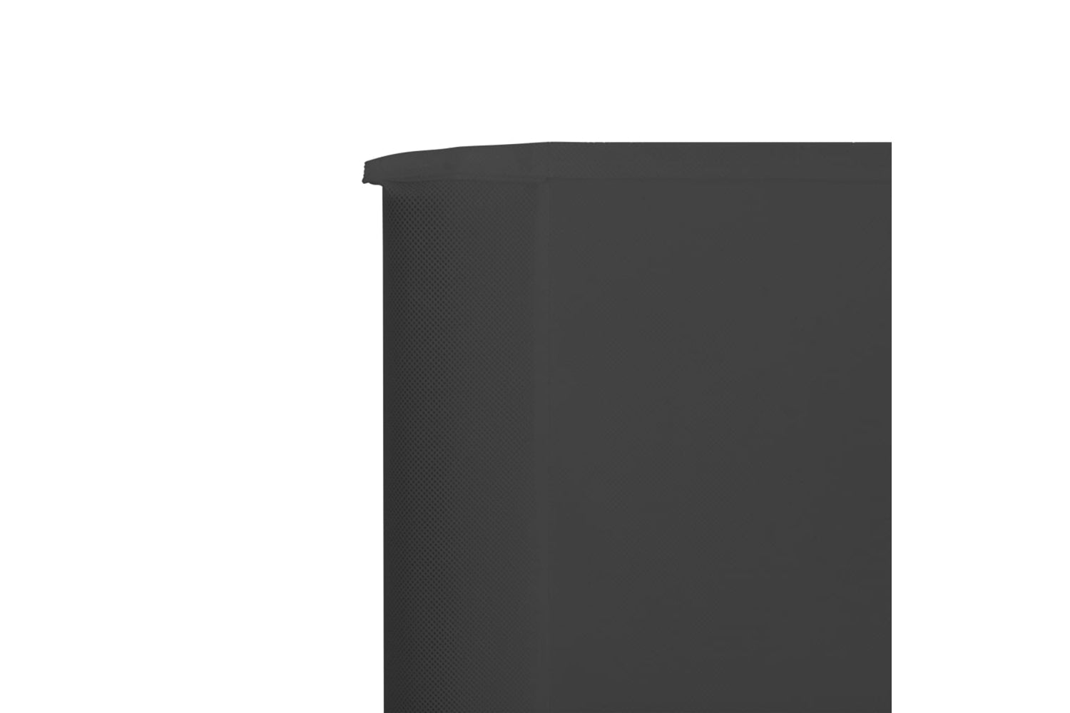 vidaXL 44541 3-panel Wind Screen Fabric 400x120cm Anthracite-4
