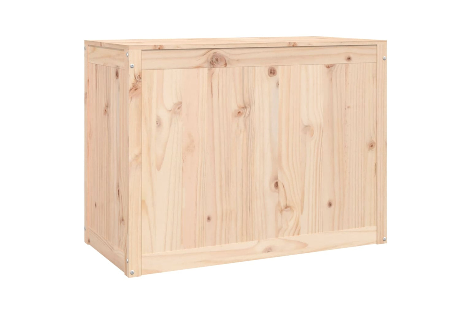 vidaXL 823569 Laundry Box 88.5x44x66cm Solid Wood Pine-4
