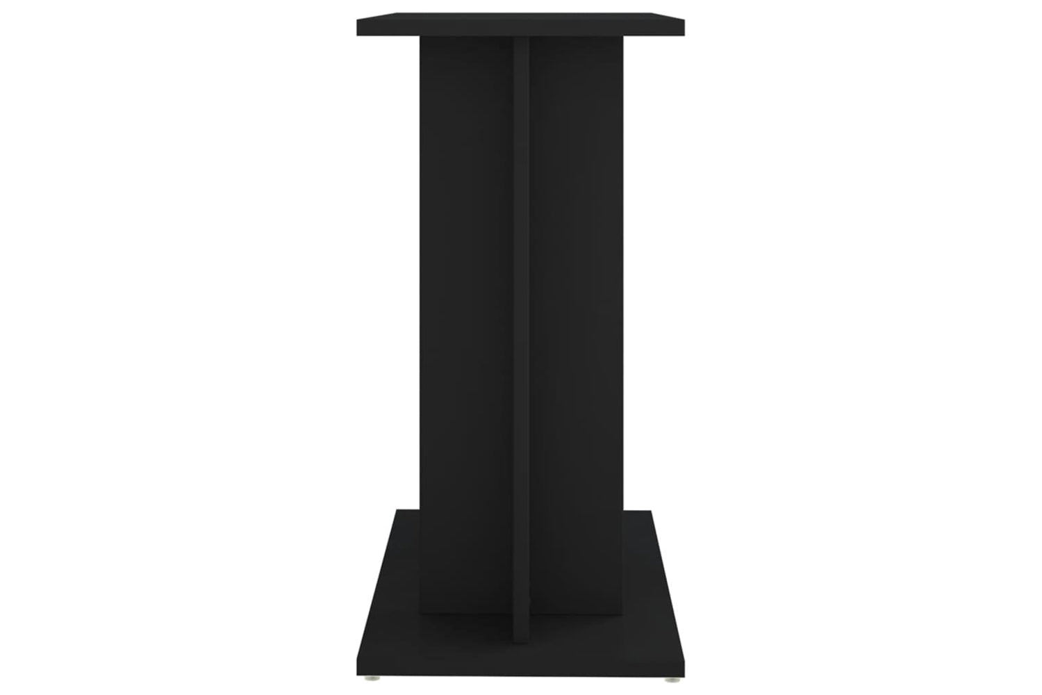 vidaXL 833568 Aquarium Stand Black 60x30x60cm Engineered Wood-4