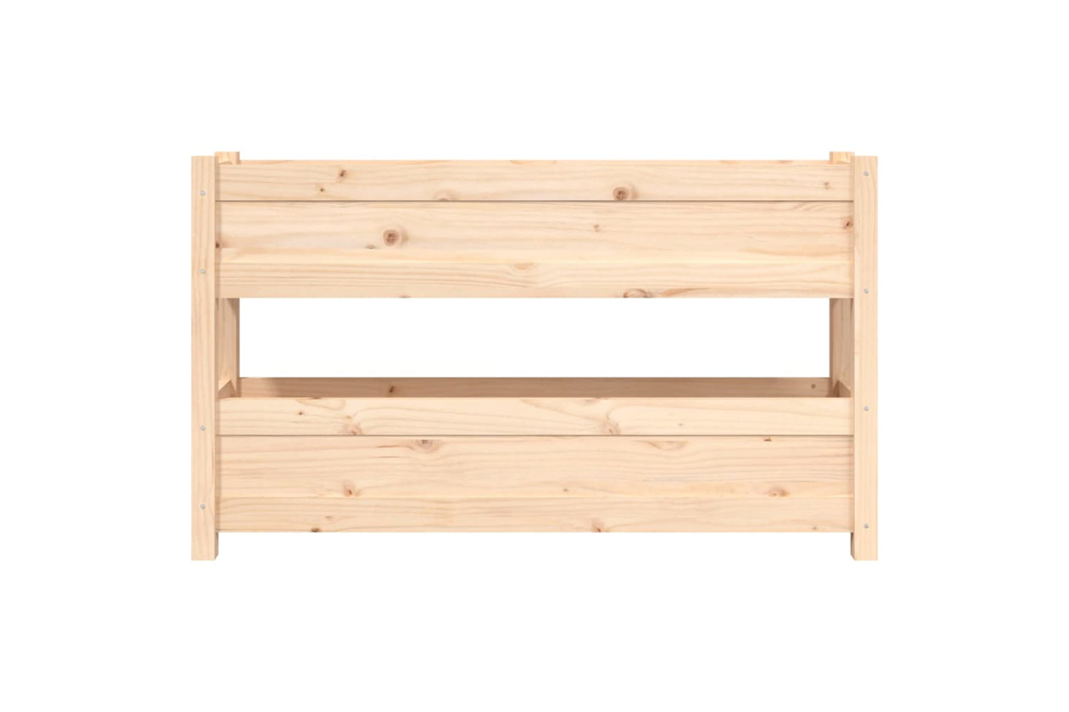 vidaXL 823927 Planter 112x25x66cm Solid Wood Pine-4
