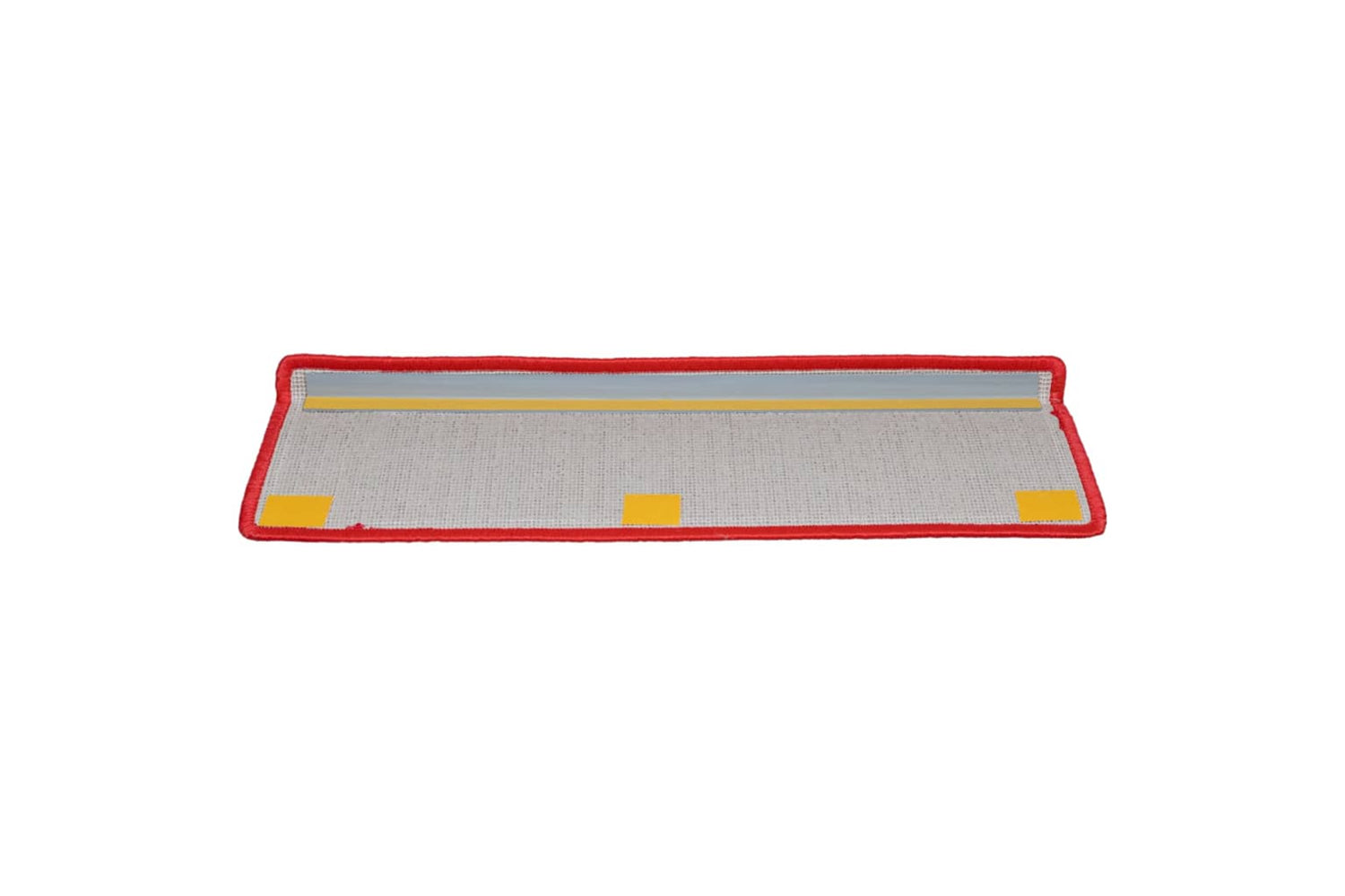 vidaXL Stair Mats 10 Pcs 65x21x4cm Red-5