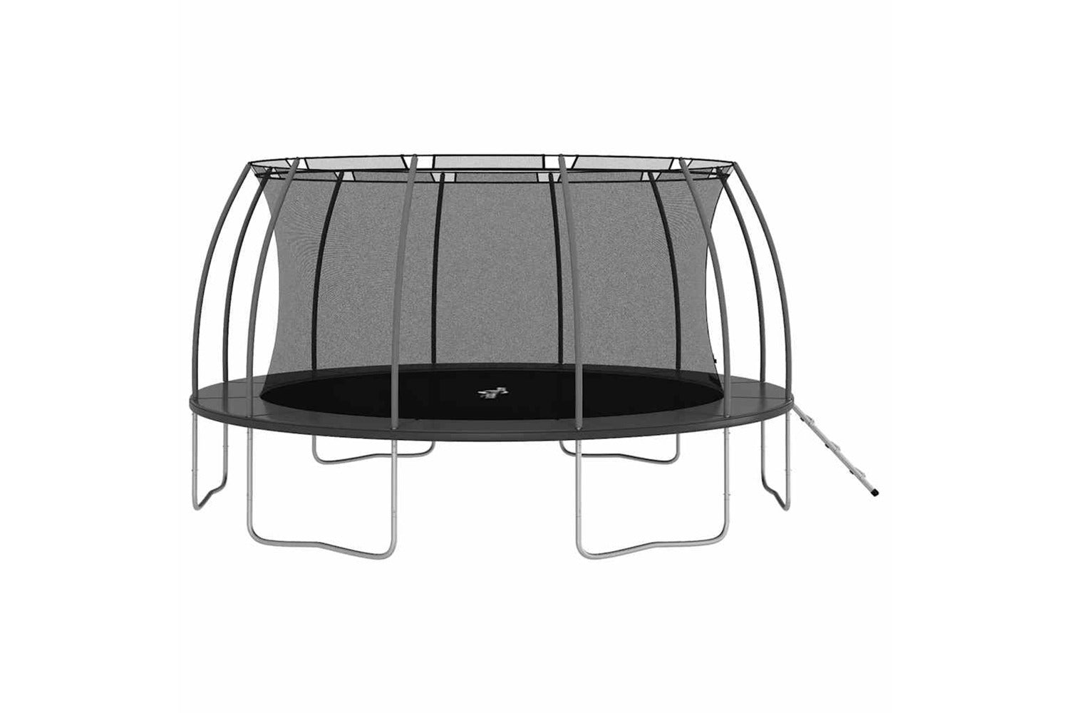 Vidaxl Trampoline Set Round 488x90 Cm 150 Kg-3