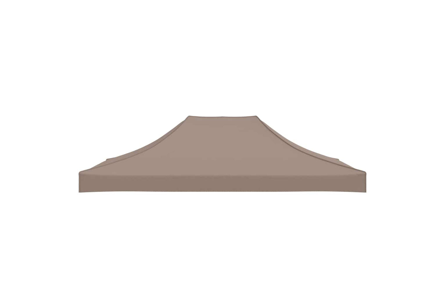Vidaxl Party Tent Roof 4x3 M Taupe 270 G/m2-3