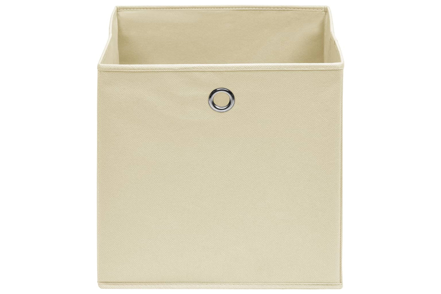 Vidaxl 288357 Storage Boxes 4 Pcs Cream 32x32x32 Cm Fabric-3