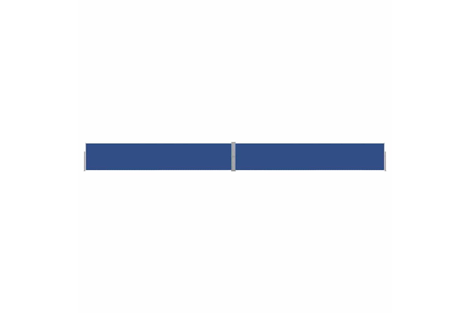 vidaXL 313391 Patio Retractable Side Awning 140x1200cm Blue-2