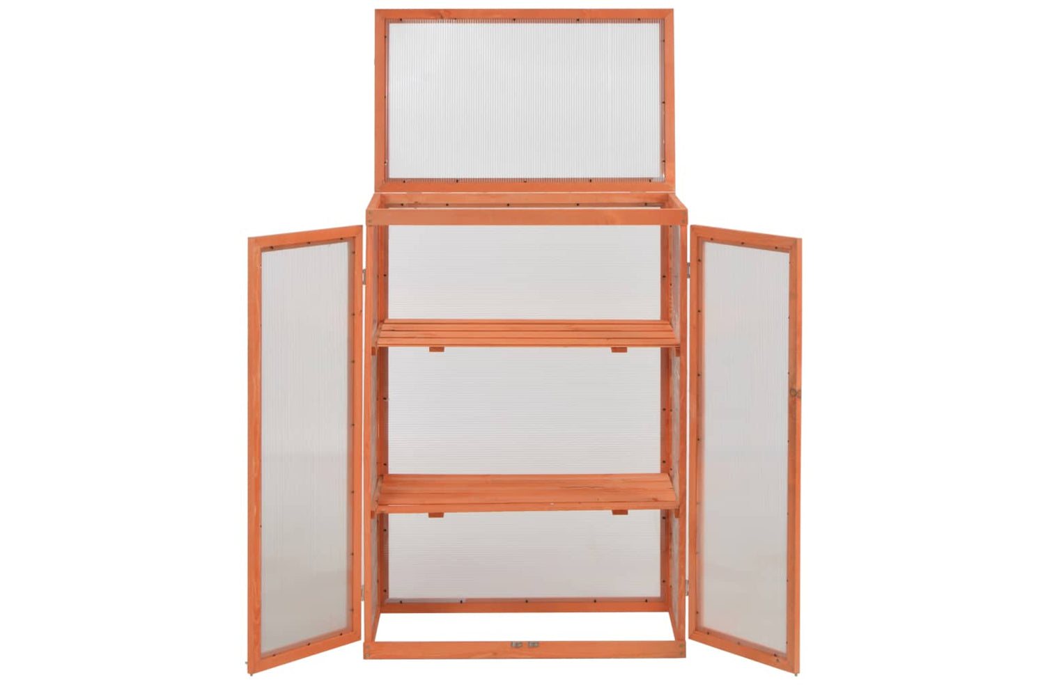 vidaXL 170646 Greenhouse Wood 75x47x109cm-4