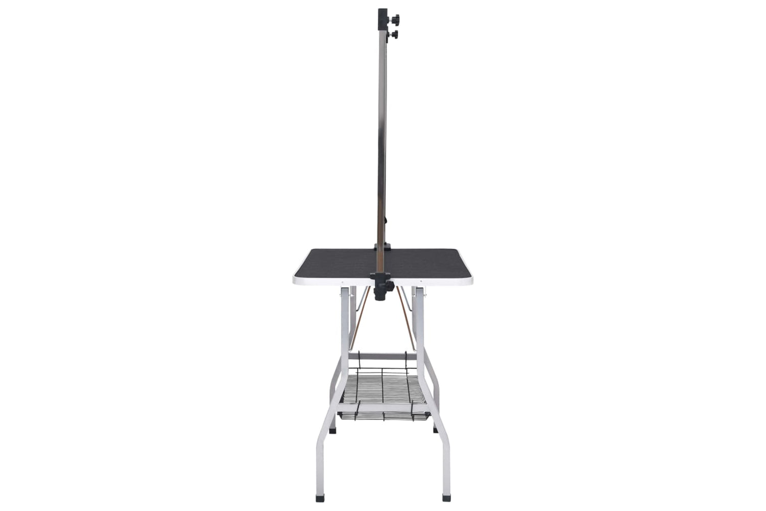 Vidaxl 171070 Adjustable Dog Grooming Table With 2 Loops And Basket-3