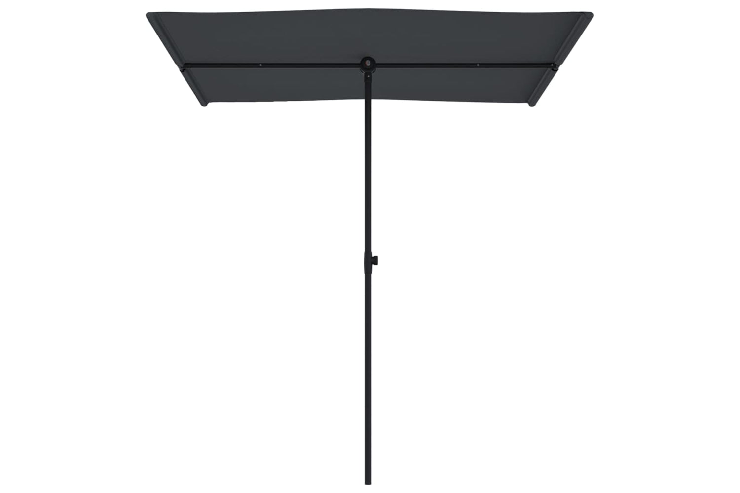 vidaXL 47334 Outdoor Parasol With Aluminium Pole 180x110cm Black-3
