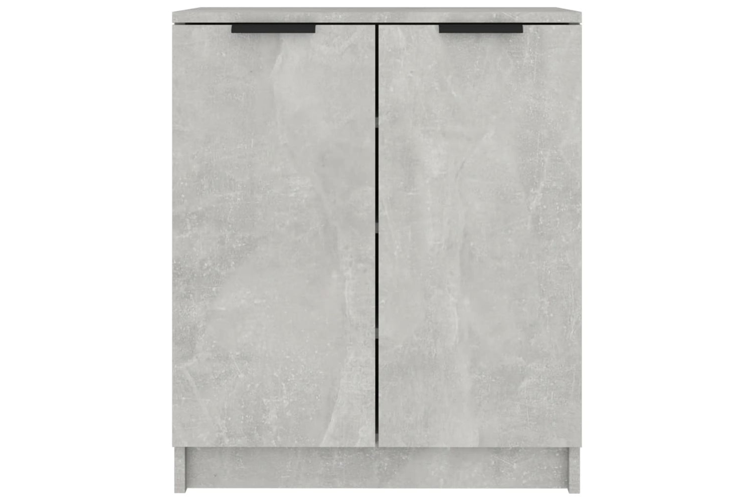 vidaXL 811425 Shoe Cabinet Concrete Grey 59x35x70cm Engineered Wood-2