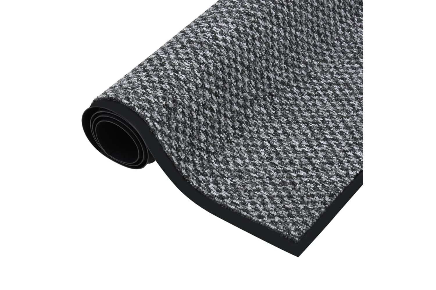 vidaXL 331574 Doormat Grey 80x120cm-2
