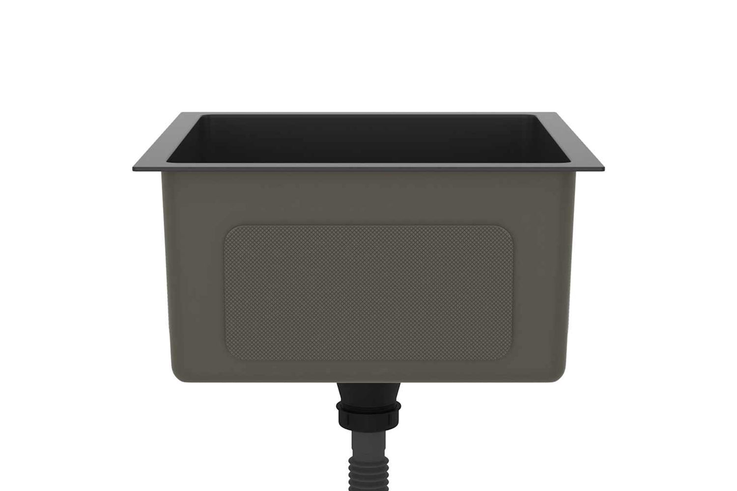 Vidaxl 51501 Handmade Kitchen Sink Black Stainless Steel-4