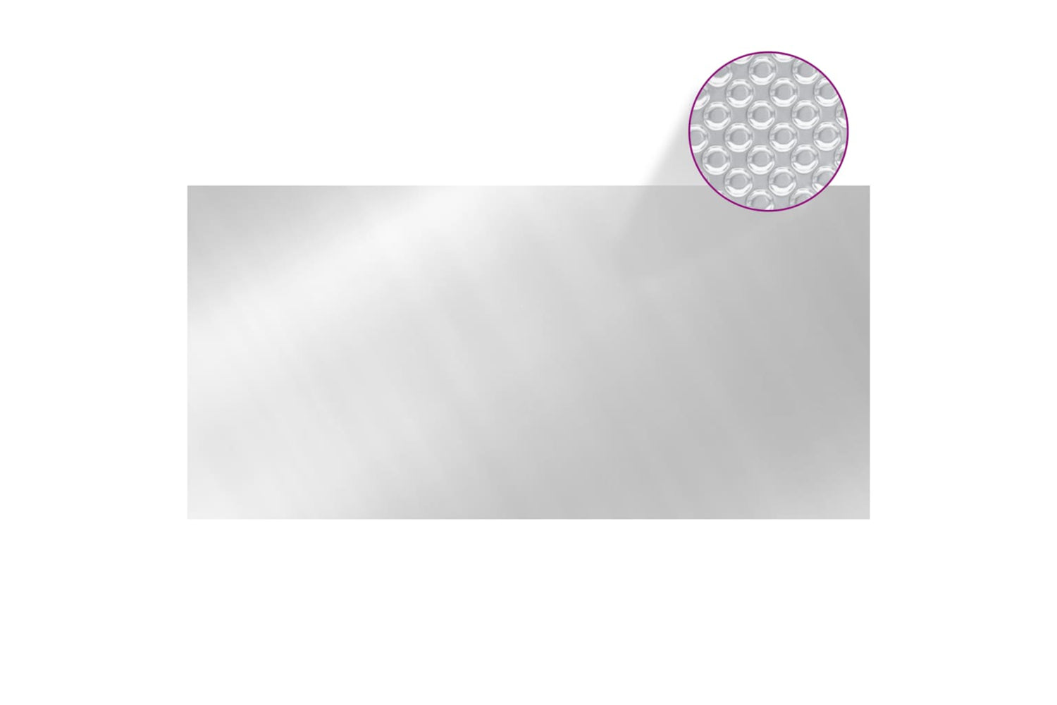 vidaXL 93094 Pool Cover Silver 450x220cm Pe-2