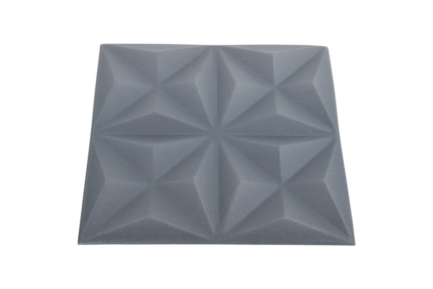 Vidaxl 3d Wall Panels 48 Pcs 50x50 Cm Origami Grey 12 MÂ²-5