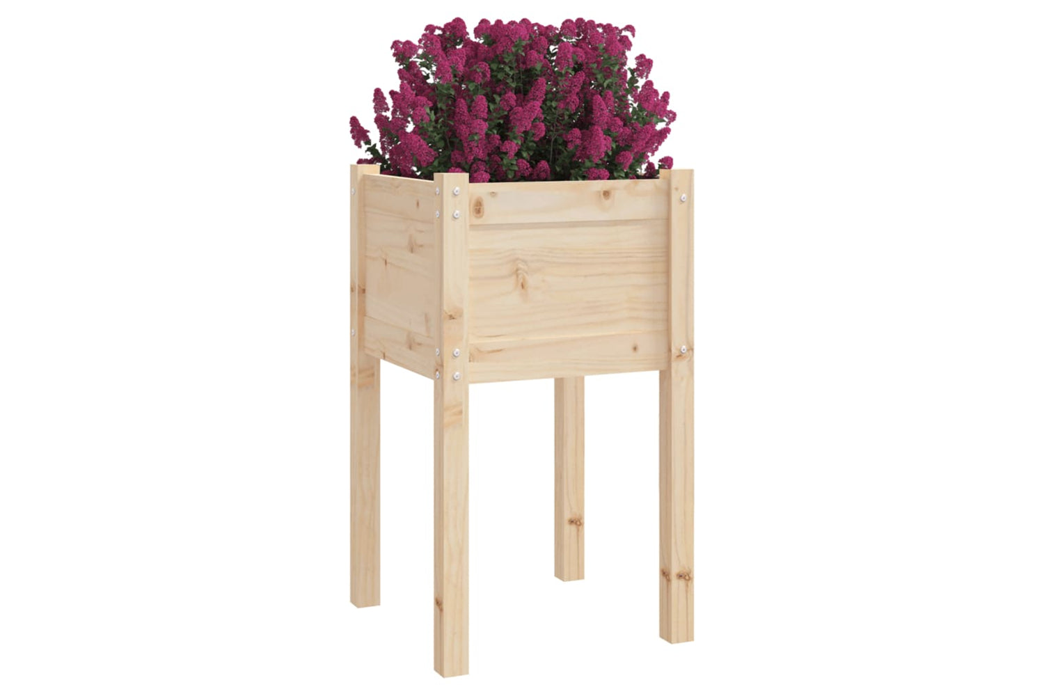 vidaXL 810799 Garden Planter 50x50x70cm Solid Pinewood-2
