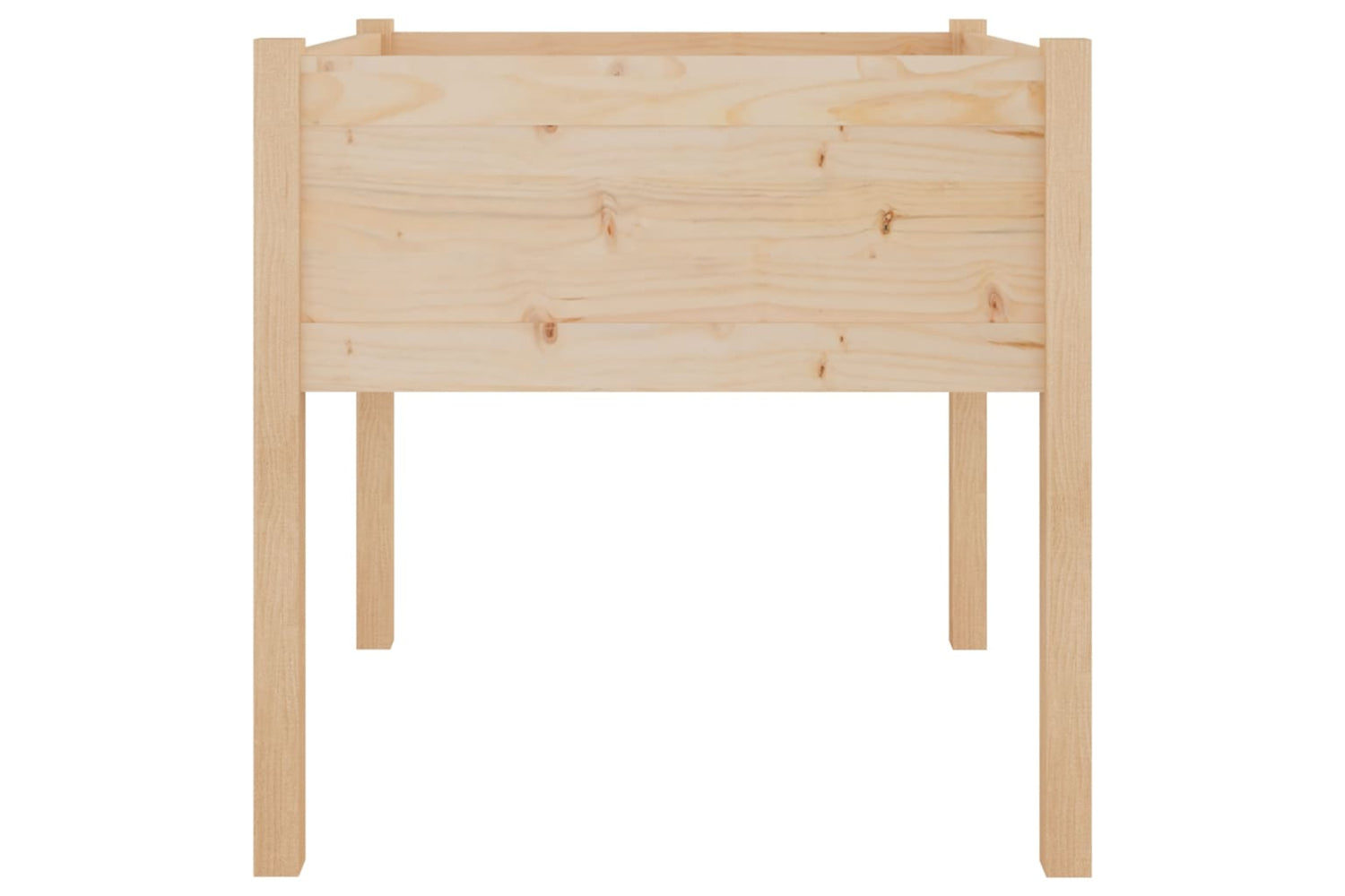 vidaXL 810810 Garden Planters 2 Pcs 70x70x70cm Solid Pinewood-4