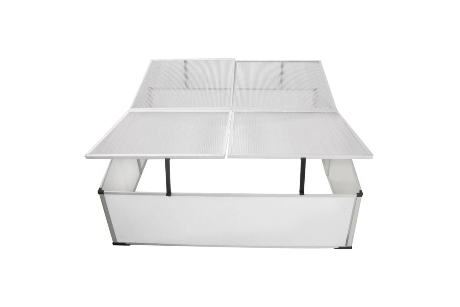 vidaXL 40214 Cold Frame 4 Lids 108x110x41cm-4