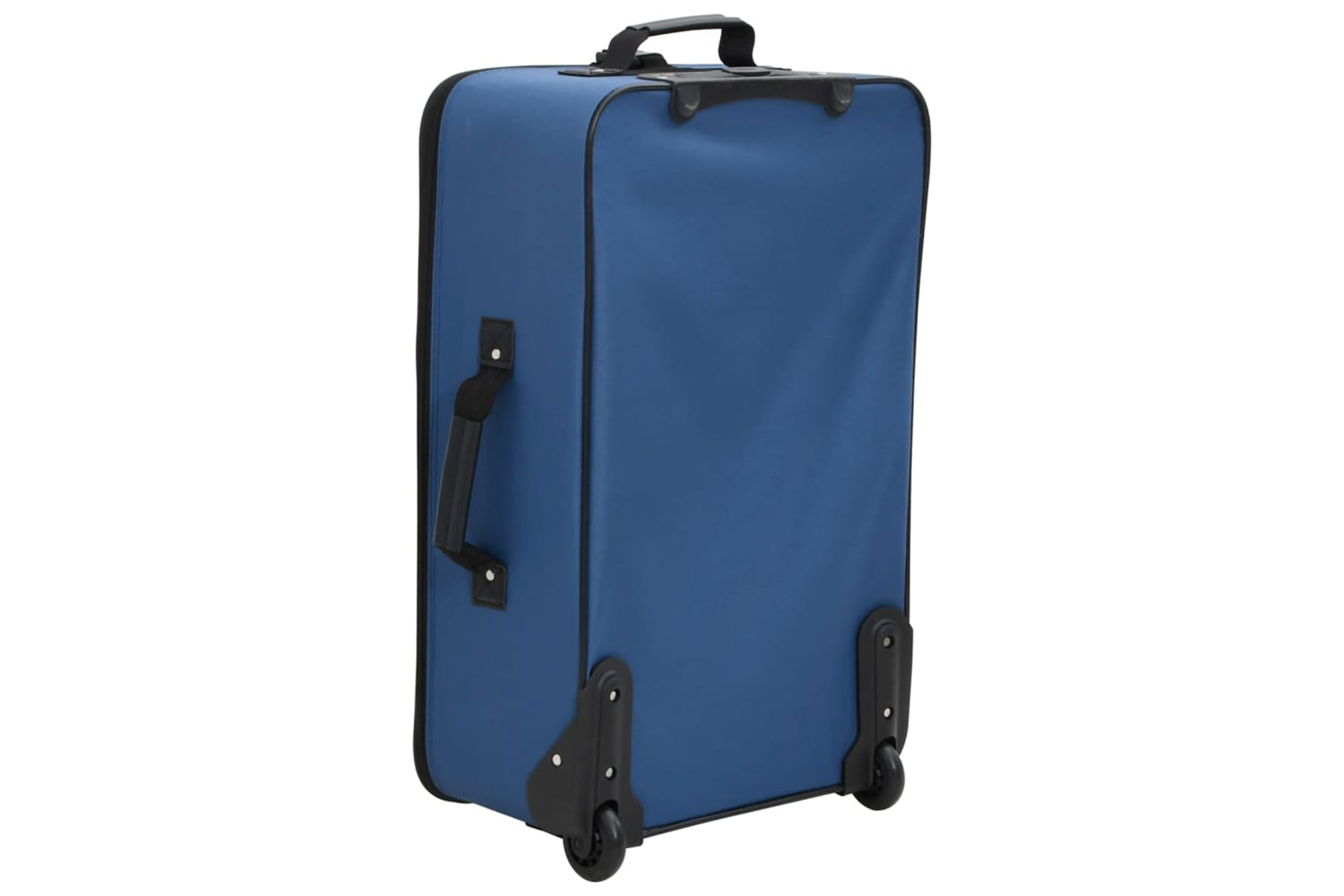 vidaXL 4002829 5 Piece Travel Luggage Set Bule Fabric-5