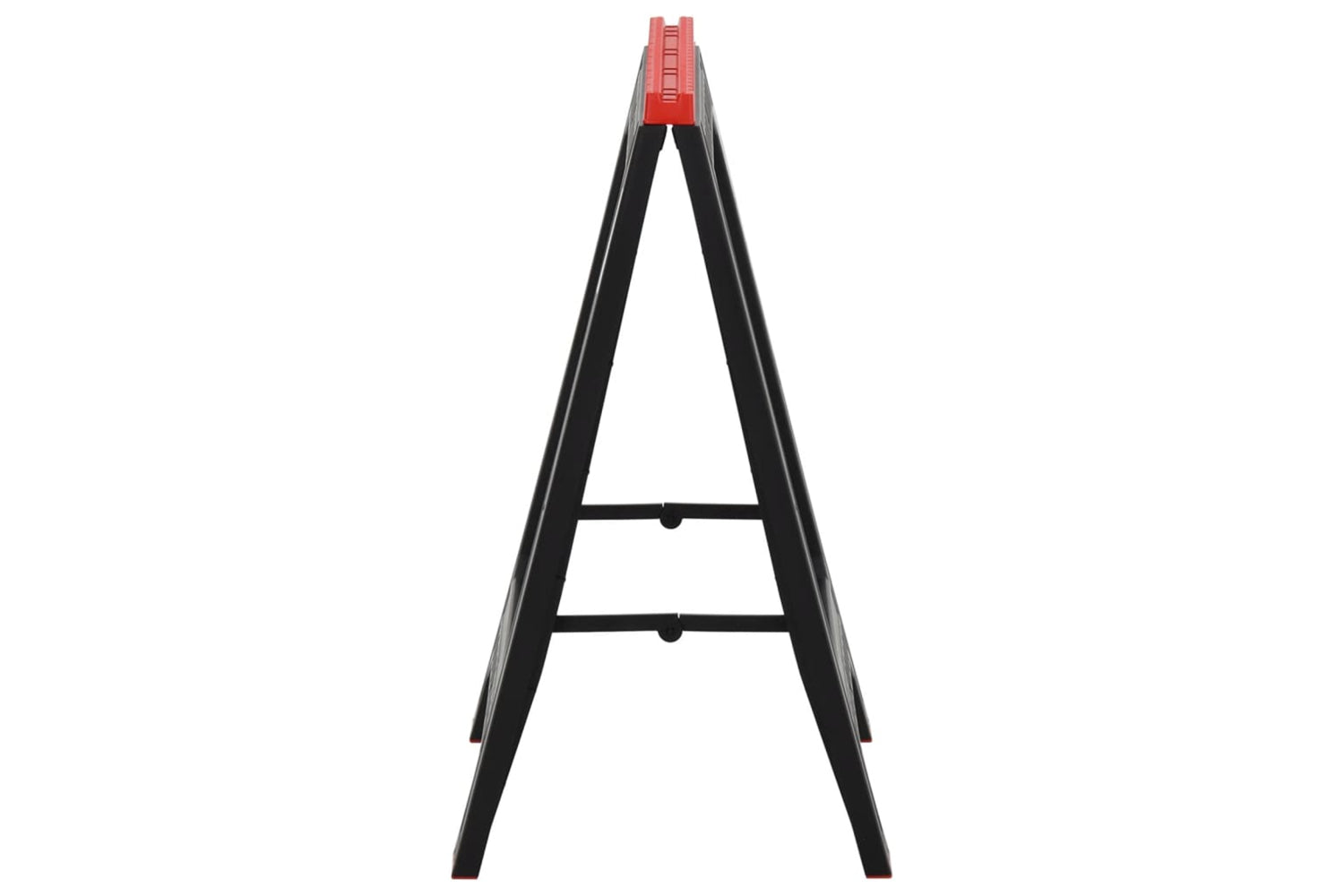 Vidaxl 152104 Foldable Work Trestles 2 Pcs Black And Red Polypropylene 350 Kg-5