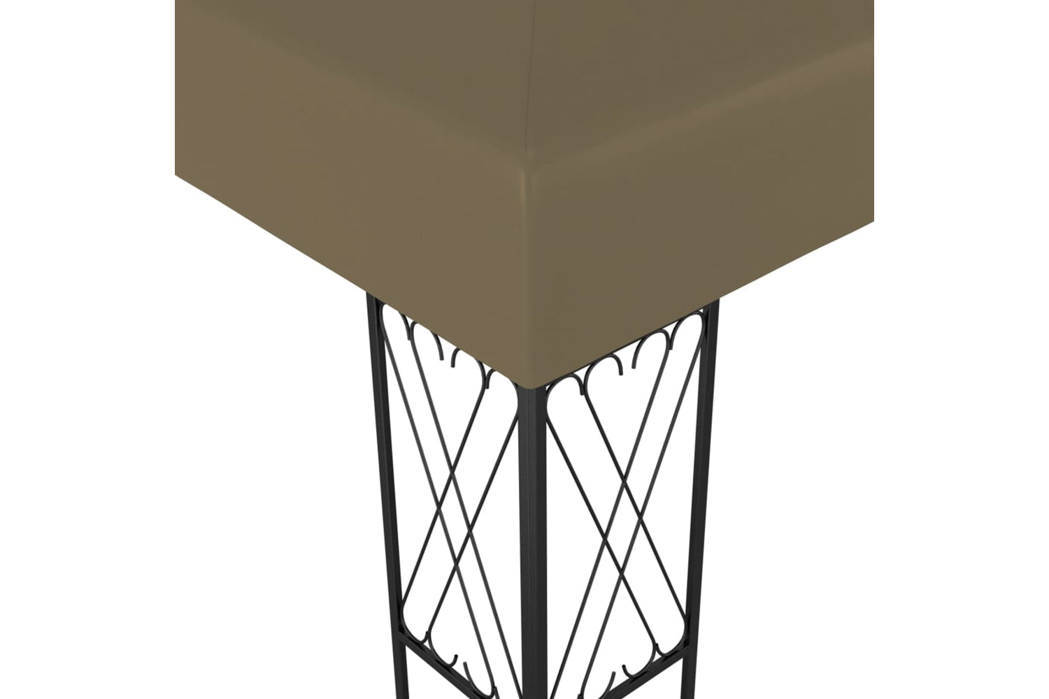 Vidaxl 312270 Gazebo 3x4 M Taupe Fabric-4