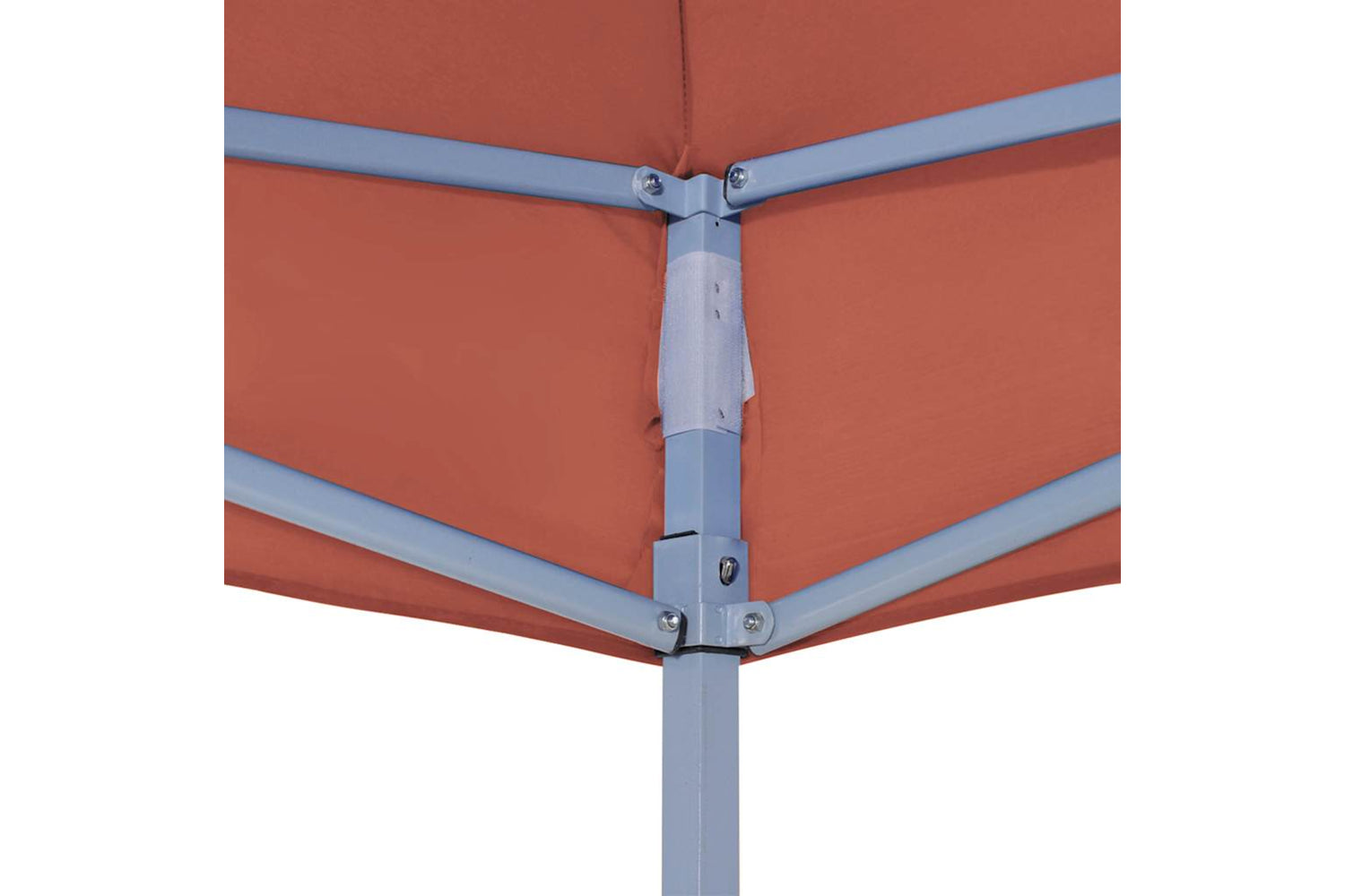 Vidaxl Party Tent Roof 3x3 M Terracotta 270 G/m2-4