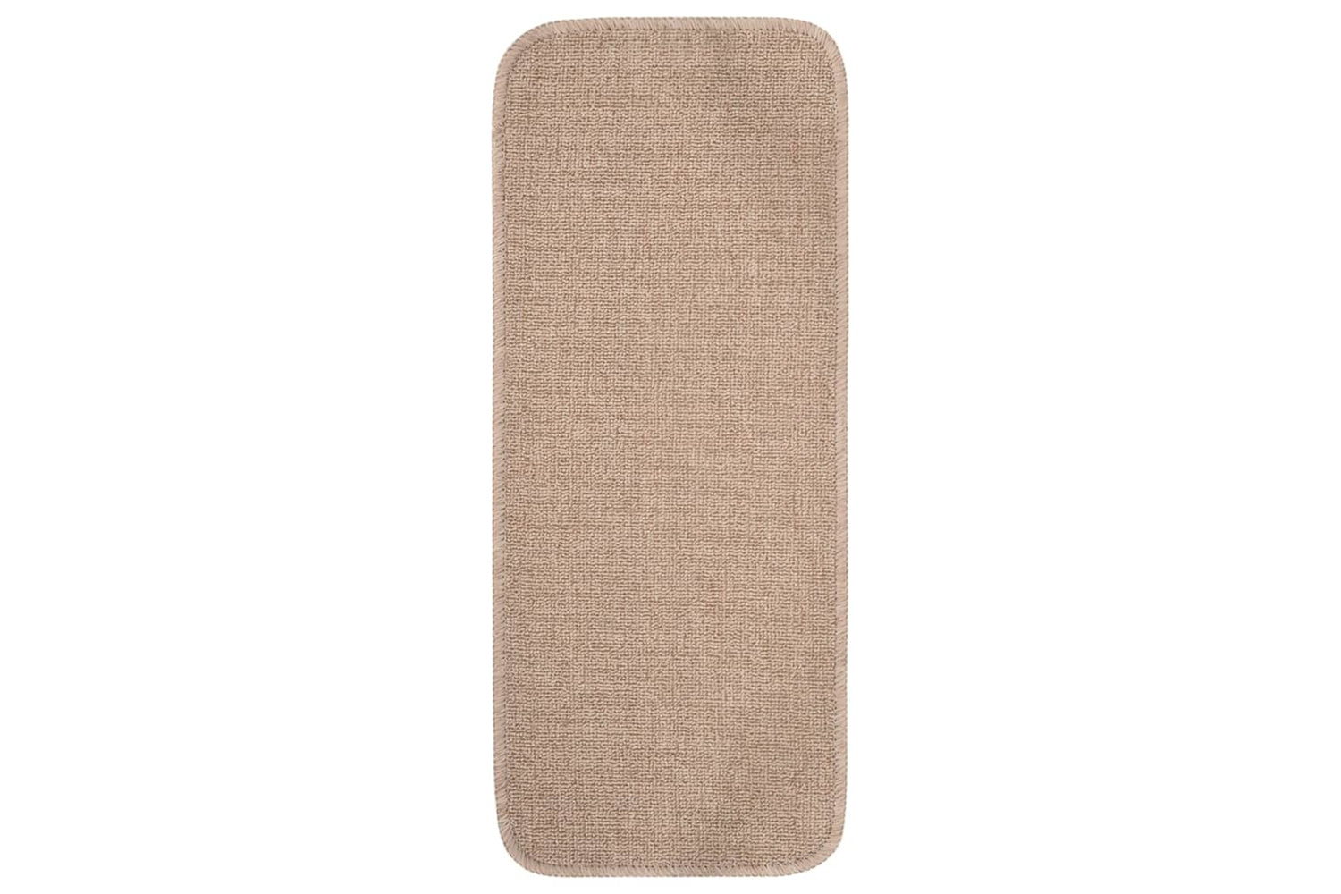 Vidaxl Anti Slip Stair Mats 15 Pcs 60x25 Cm Beige Rectangular-2