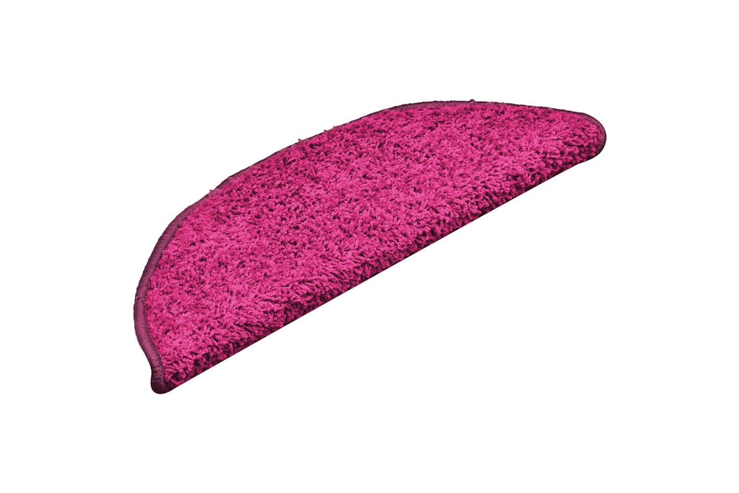 vidaXL 322380 Carpet Stair Treads 15 Pcs Pink 56x17x3cm-2