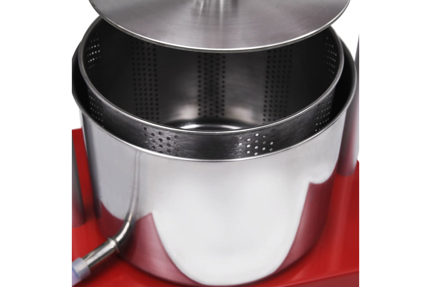 vidaXL 146897 Fruit And Wine Press Stainless Steel 6 L-6