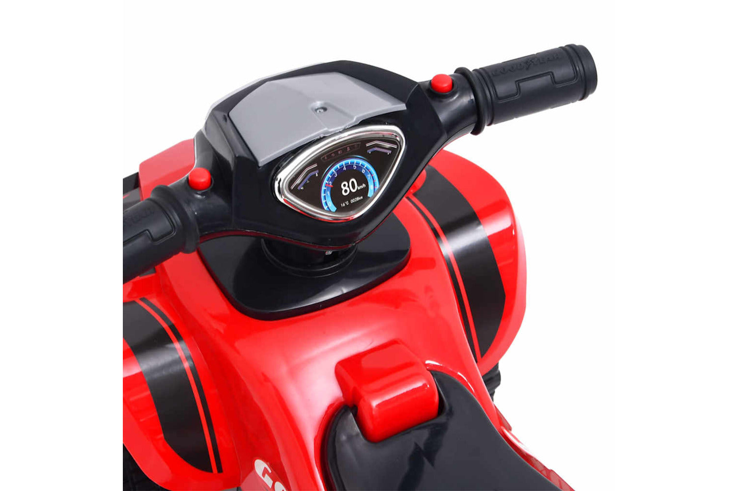 Vidaxl Children's Ride-on Quad Good Year Red-5