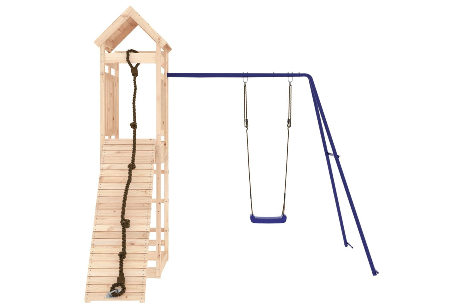 Vidaxl 3156943 Outdoor Playset Solid Wood Pine-3