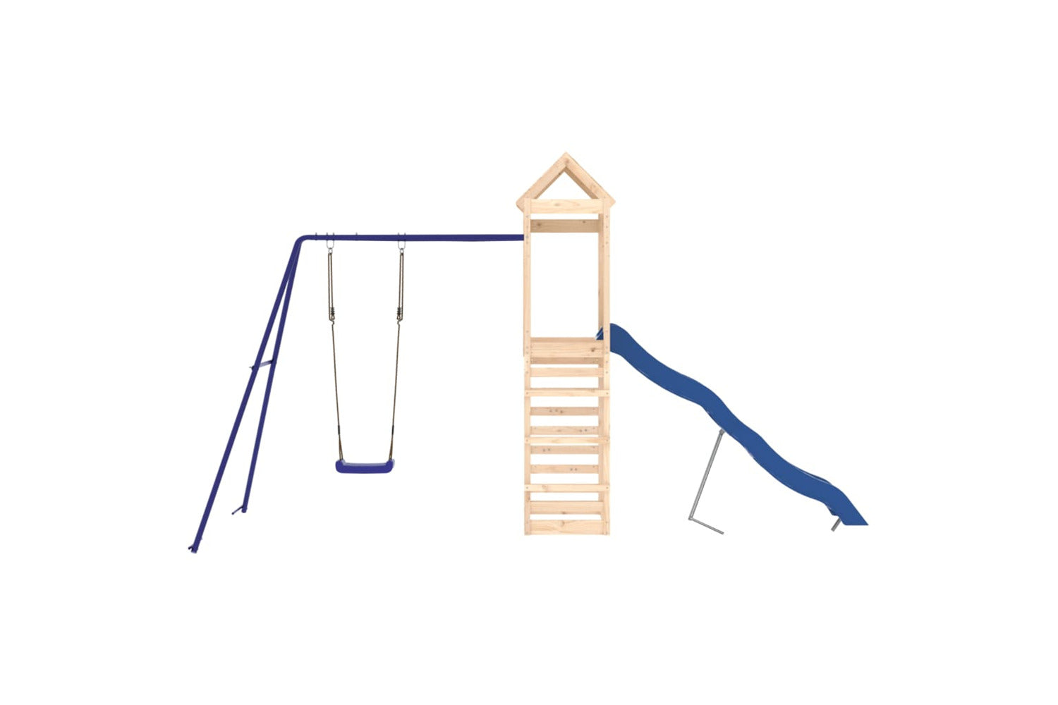 Vidaxl 3156973 Outdoor Playset Solid Wood Pine-3