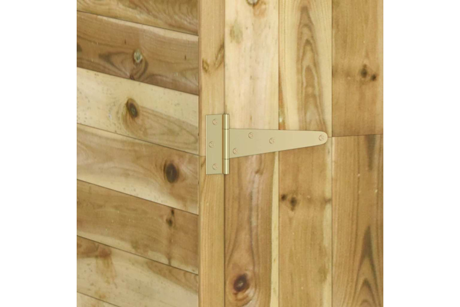 vidaXL 318198 Garden Tool Shed 163x50x171cm Solid Wood Pine-6