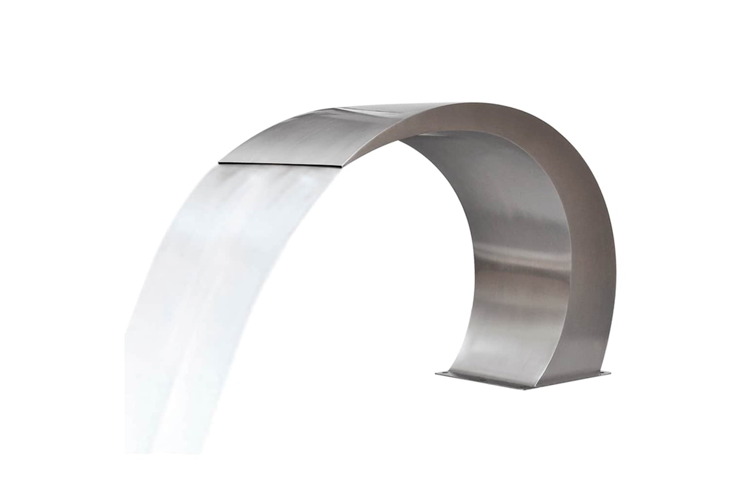 vidaXL 41685 Garden Waterfall Pool Fountain Stainless Steel 45x30x60cm-6