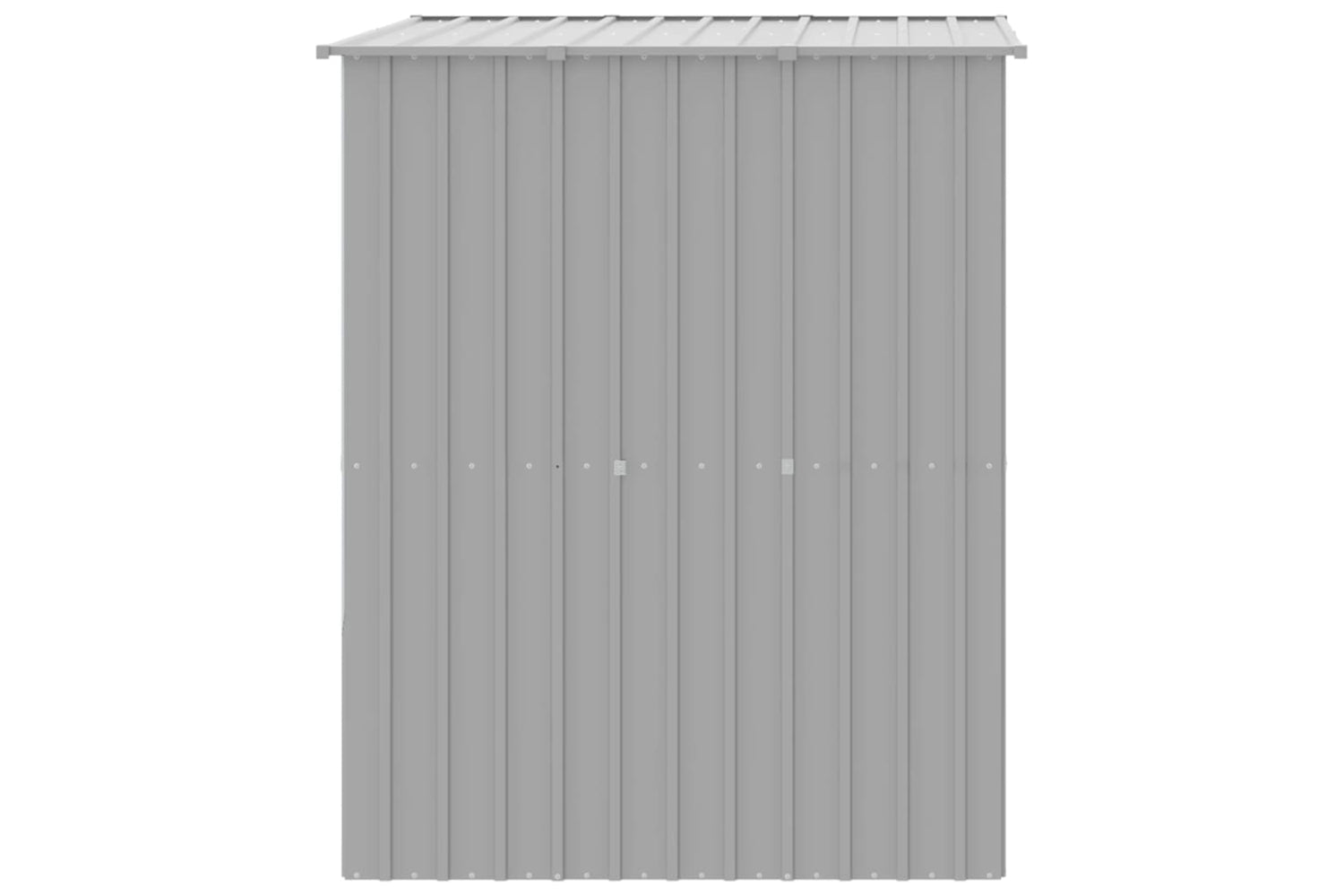 vidaXL 172364 Dog House With Roof Light Grey 165x153x181cm Galvanised Steel-3