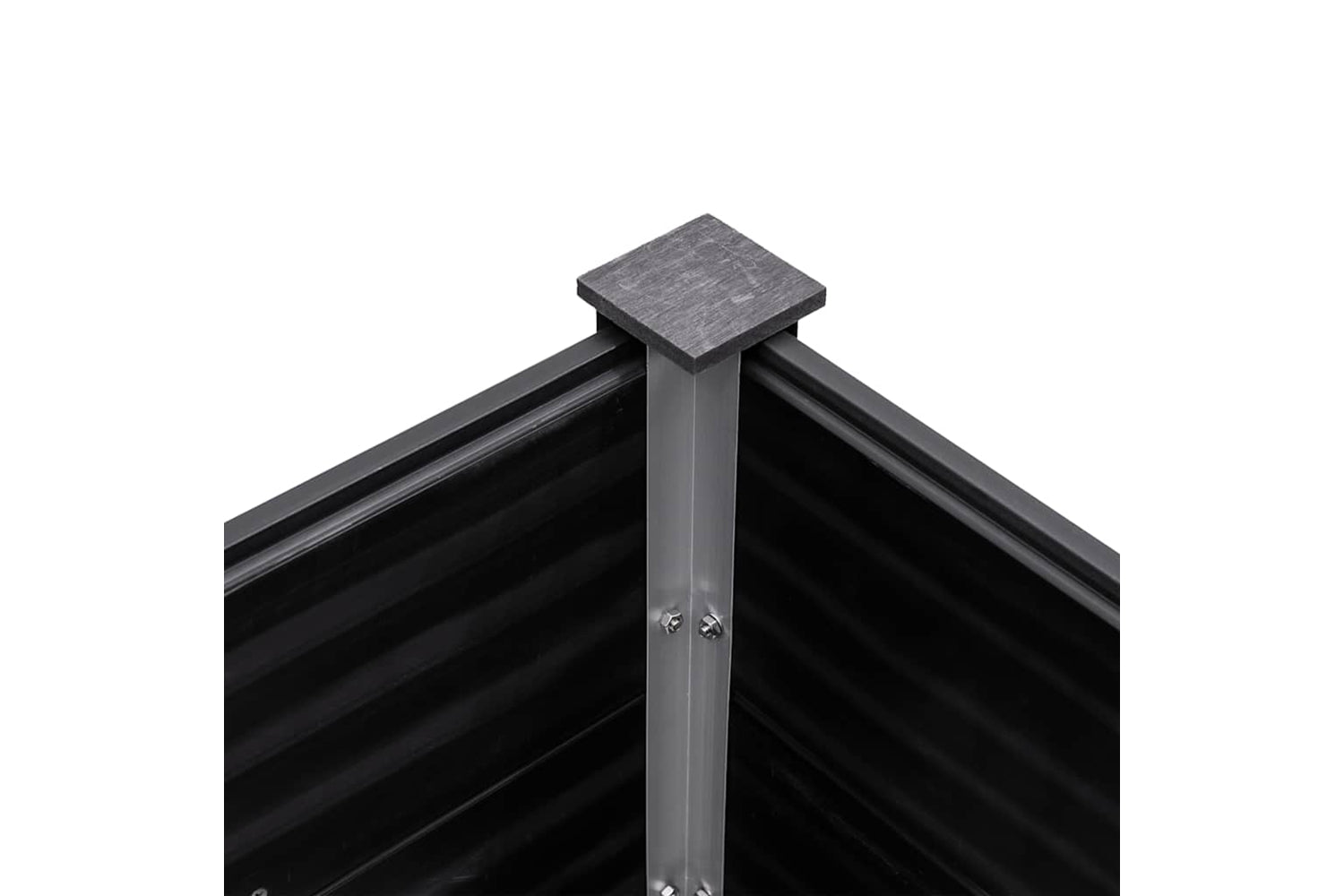 vidaXL 318095 Garden Raised Bed 200x50x54cm Wpc Grey-4
