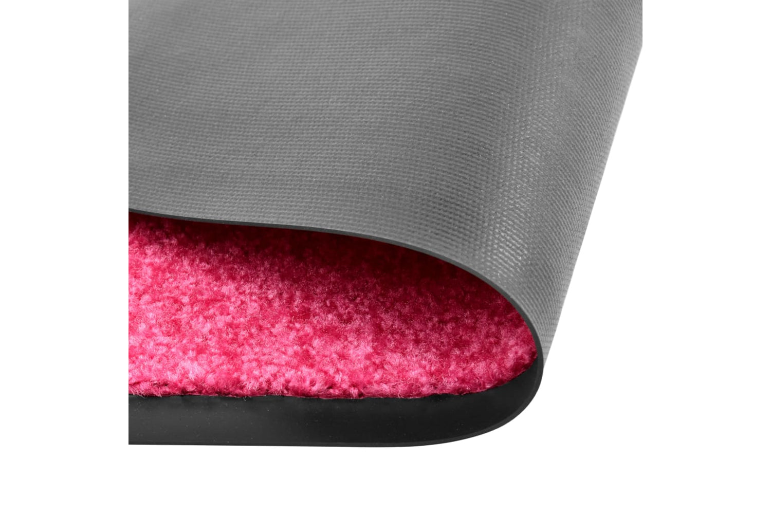 vidaXL 323446 Doormat Washable Pink 60x90cm-2