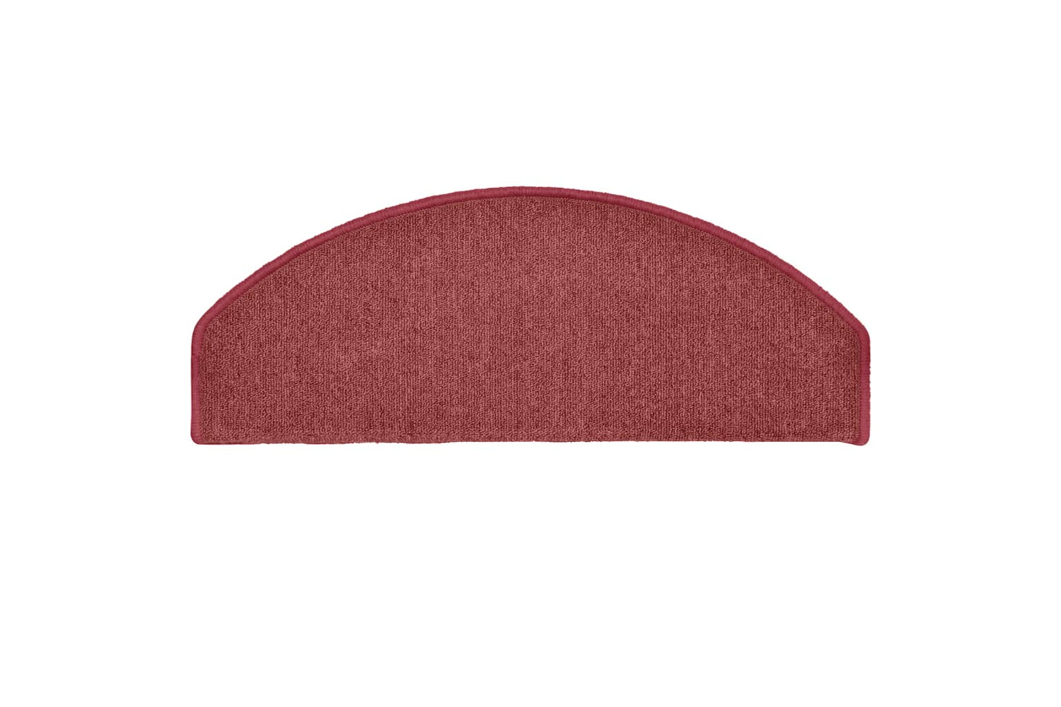 vidaXL 322373 Carpet Stair Treads 15 Pcs Red 65x24x4cm-4