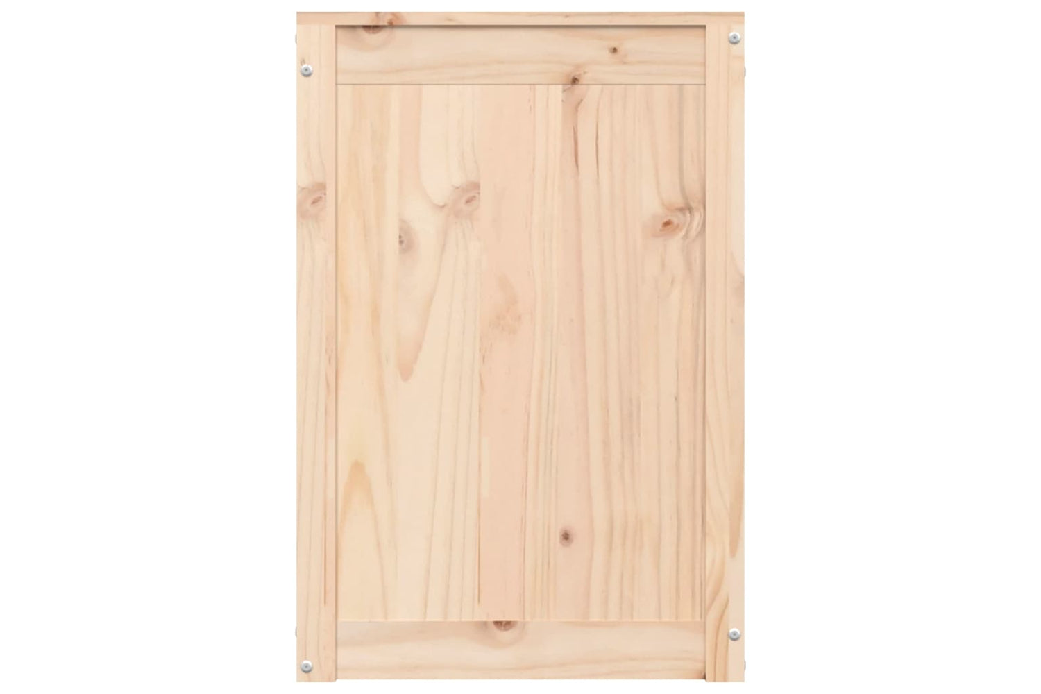 vidaXL 823564 Laundry Box 44x44x66cm Solid Wood Pine-5