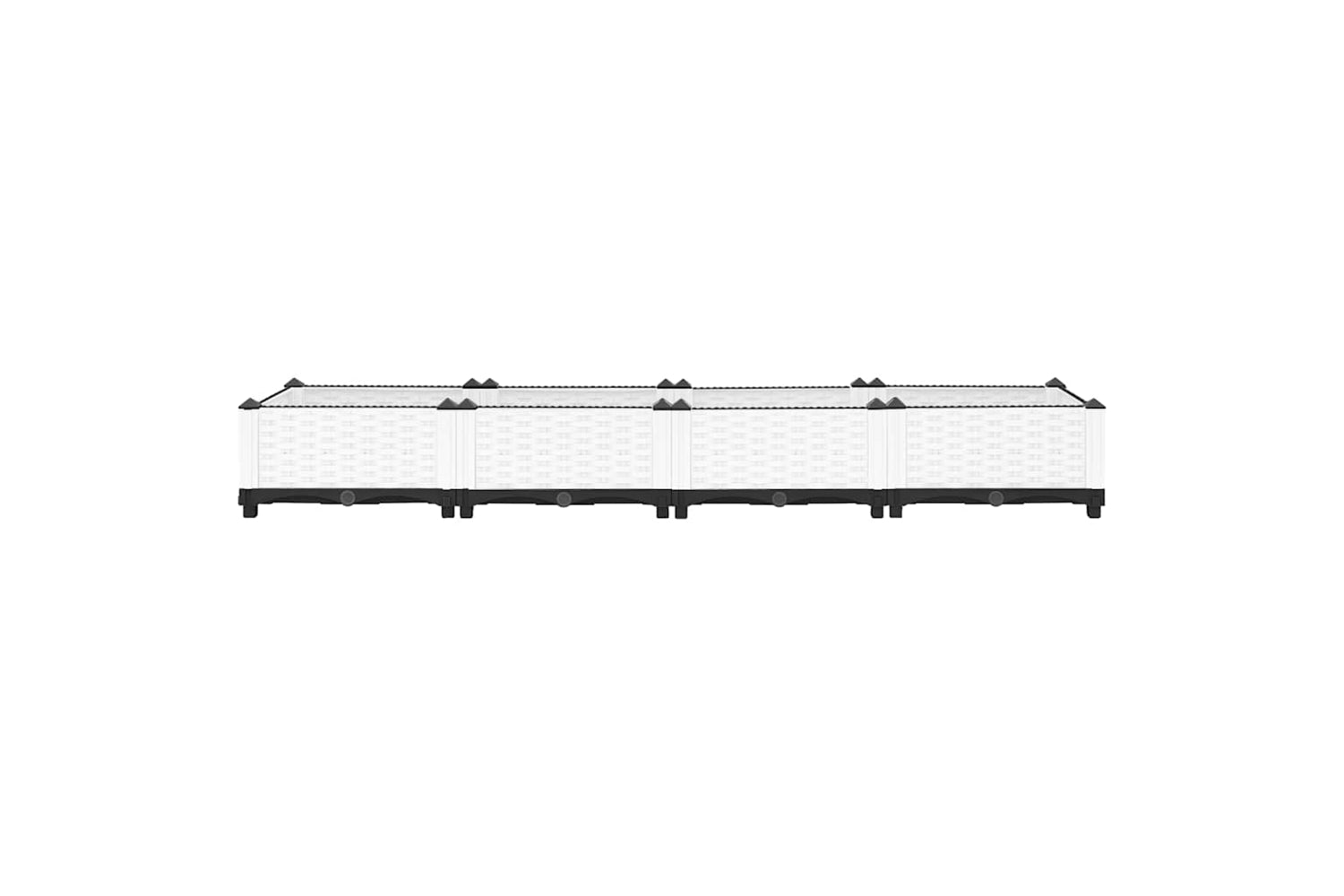 vidaXL Raised Bed 160x40x23cm Polypropylene-4